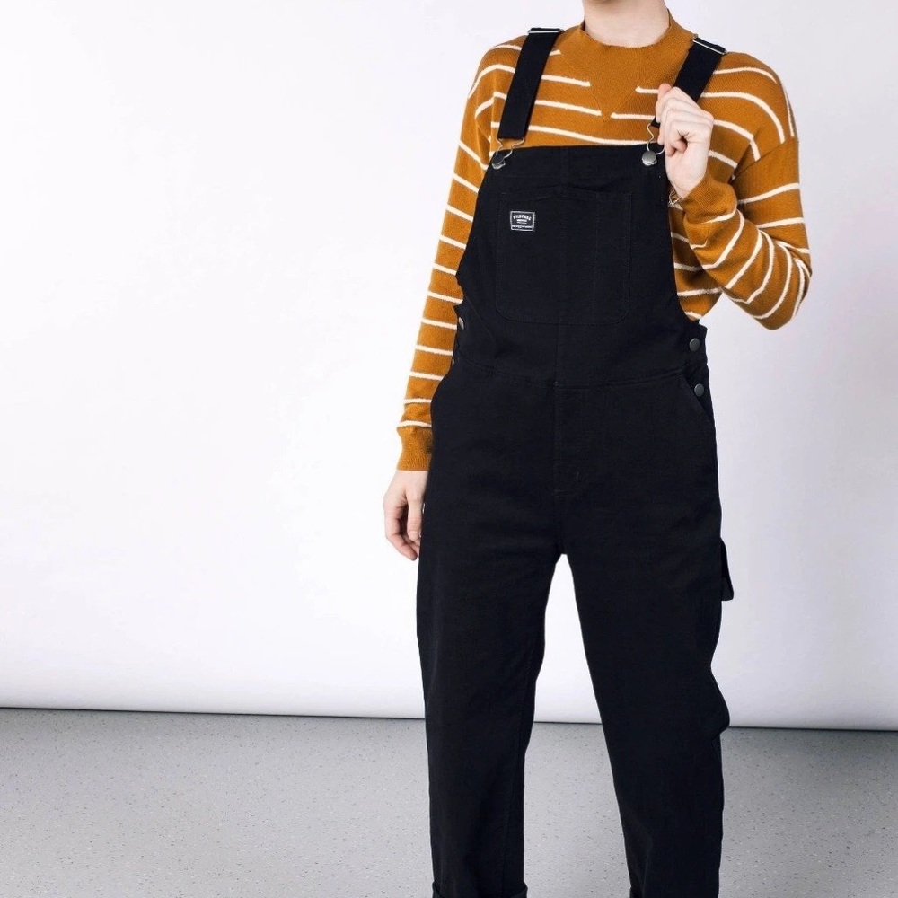 Wildfang overalls - size medium - black